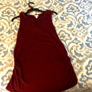 Isabel maternity ribbed top